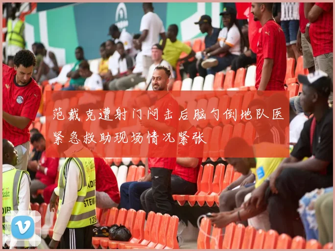 范戴克遭射门闷击后脑勺倒地队医紧急救助现场情况紧张